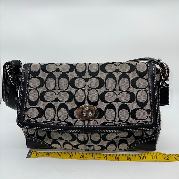 Coach Signature Hampton Shoulder Bag - Picture 1 of 11